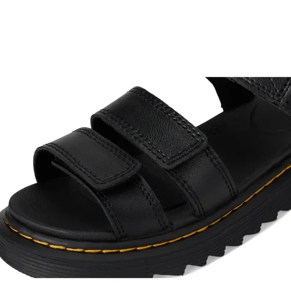 Dr. Martens Black Klaire Sandals - Picture 2 of 8